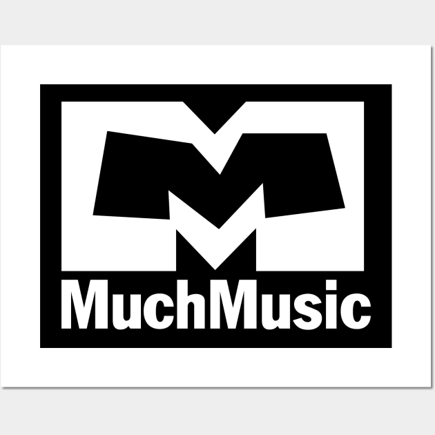 Much Music Retro Logo Wall Art by Sudburied